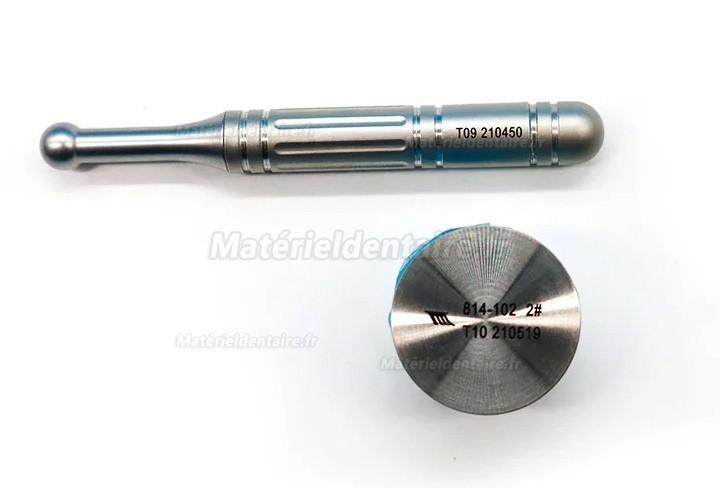 Kit de collecte et de broyage d'os dentaire, auto-fabricant de copeaux d'os avec bouchon